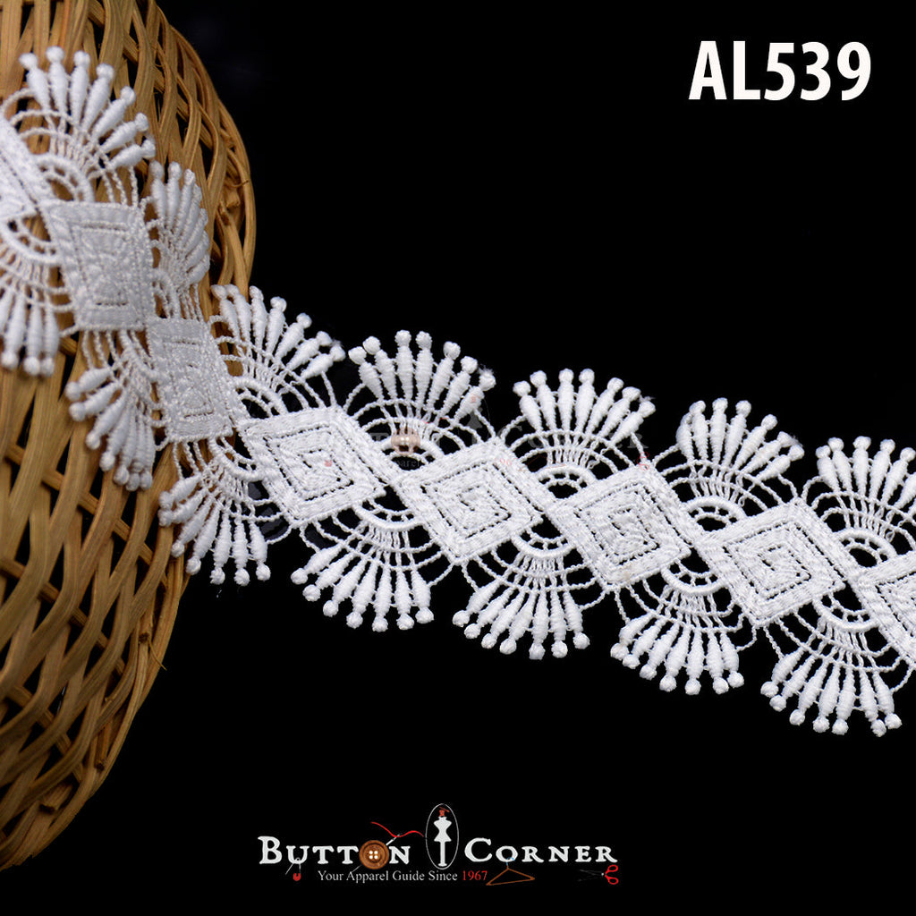 Double Side Border Shuttle Lace