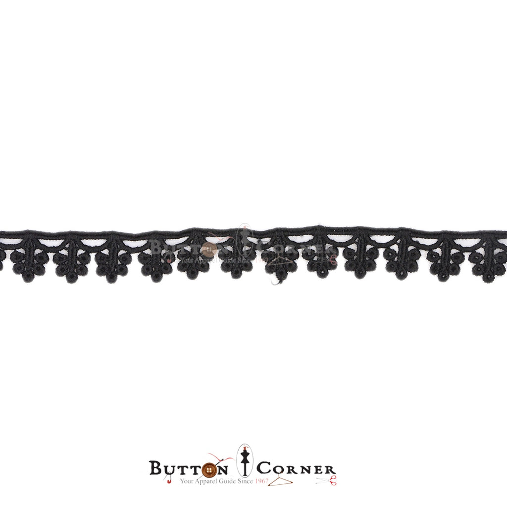 One Side Border Shuttle Lace
