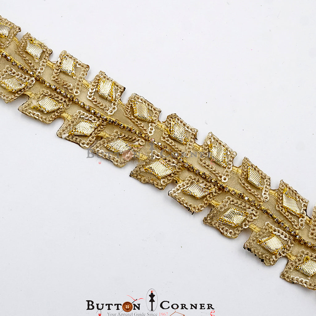 Fancy Gota Stone Lace