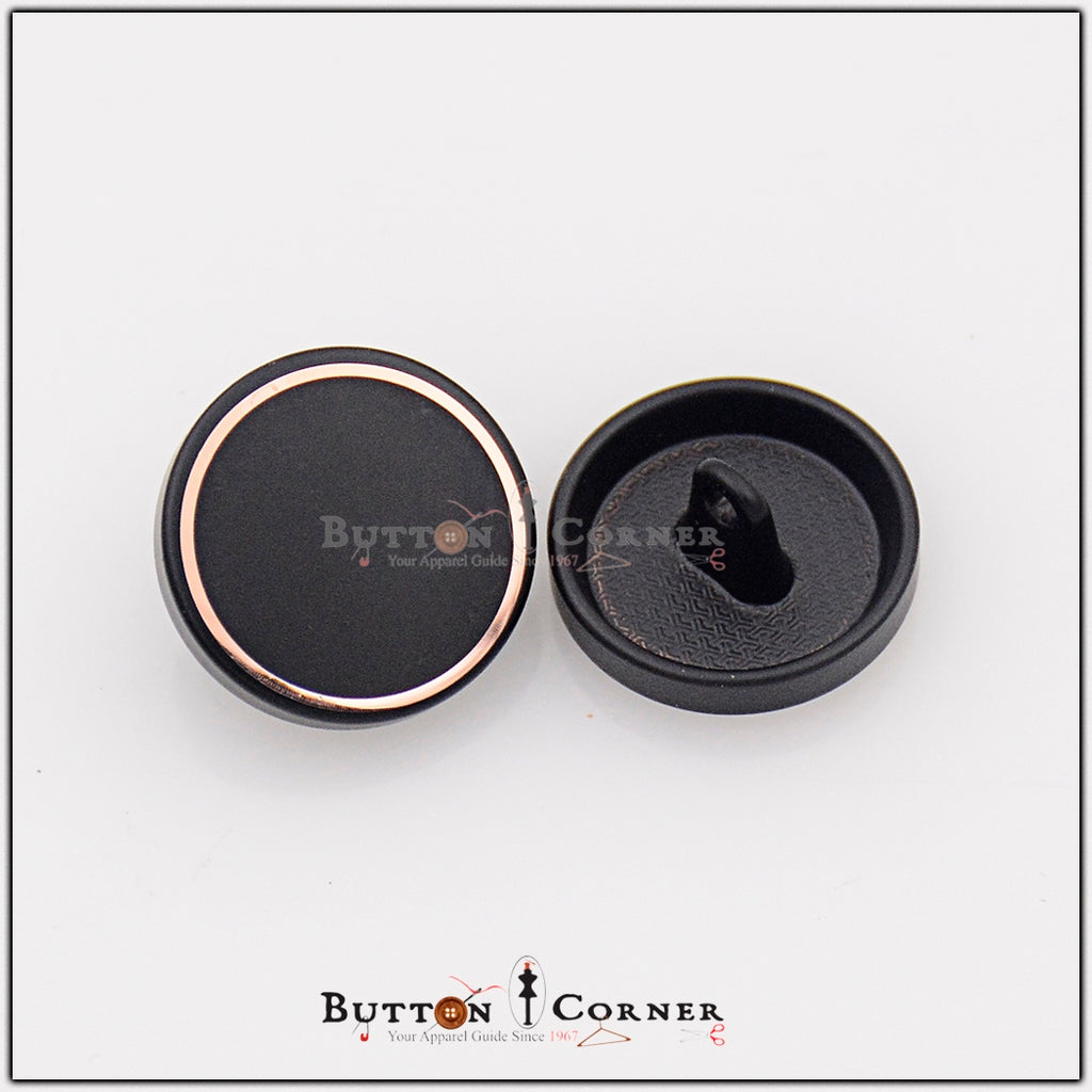 Round Line Metal Suiting Button