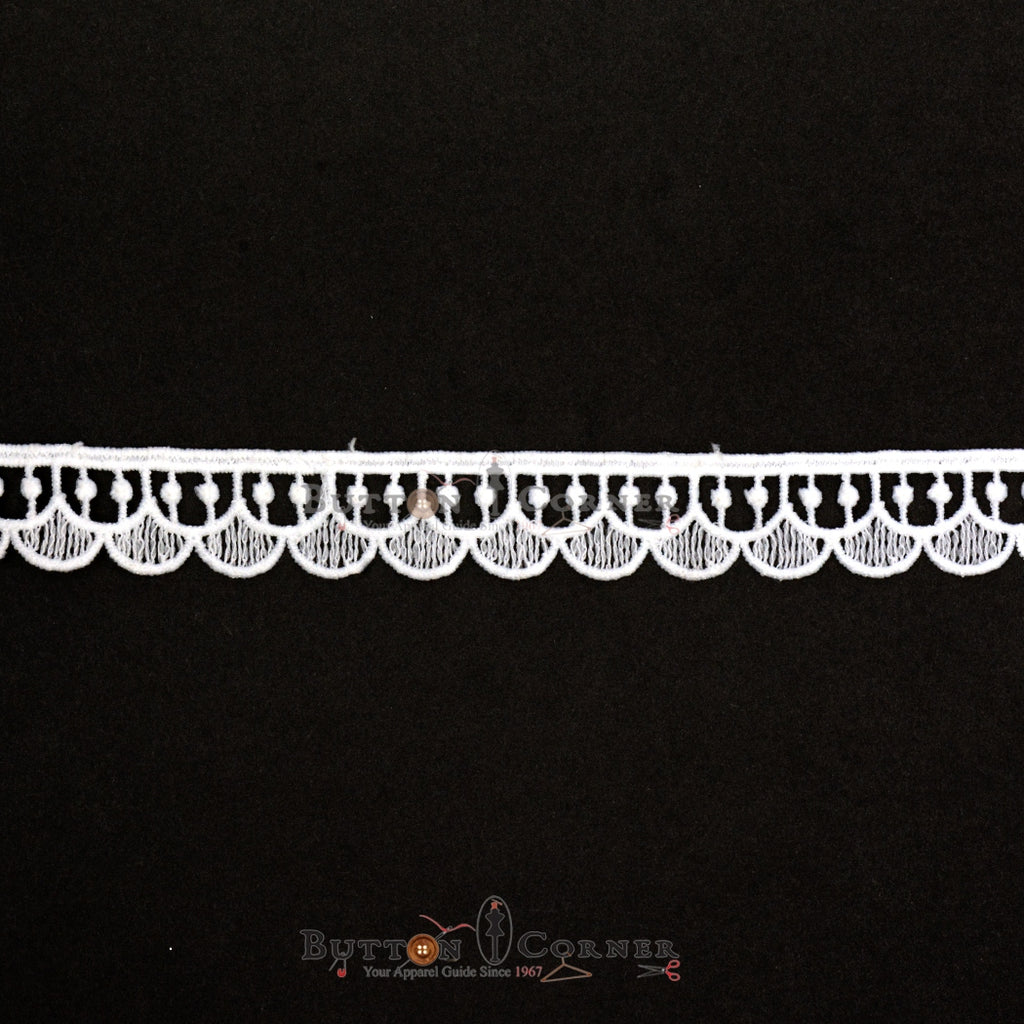 One Side Border Shuttle Lace