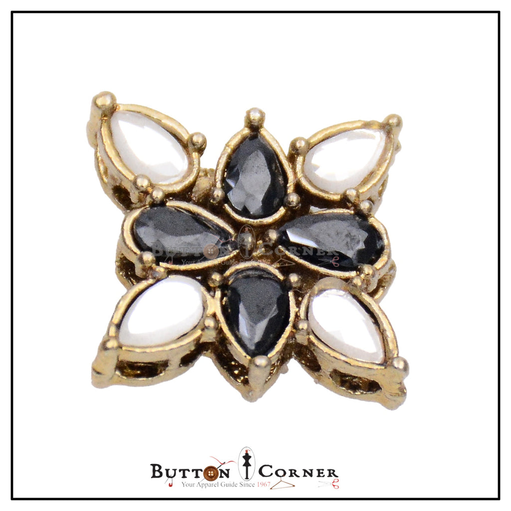 Fancy Kundan Button