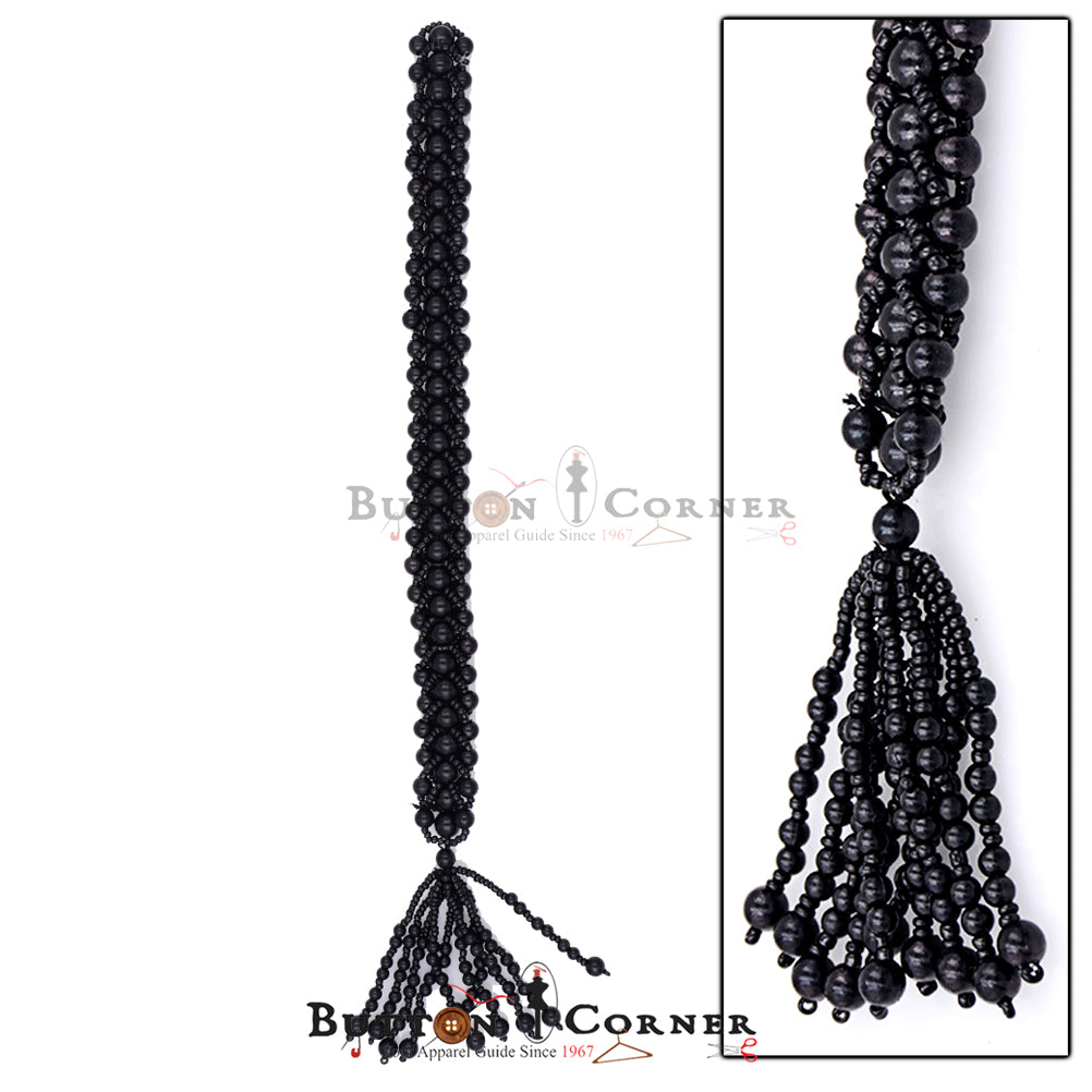 Hand Made Plastic Pearl Button Patti