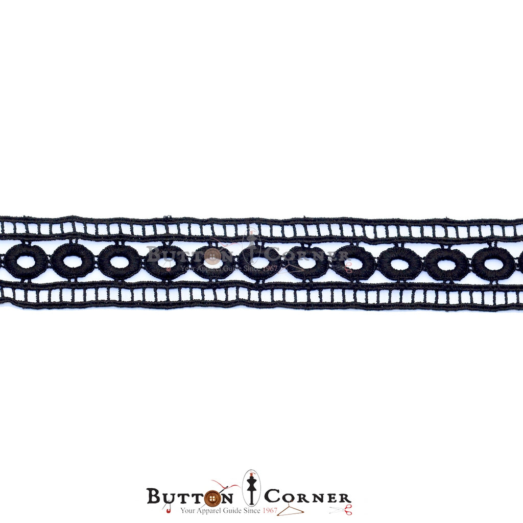 Double Side Border Shuttle Lace