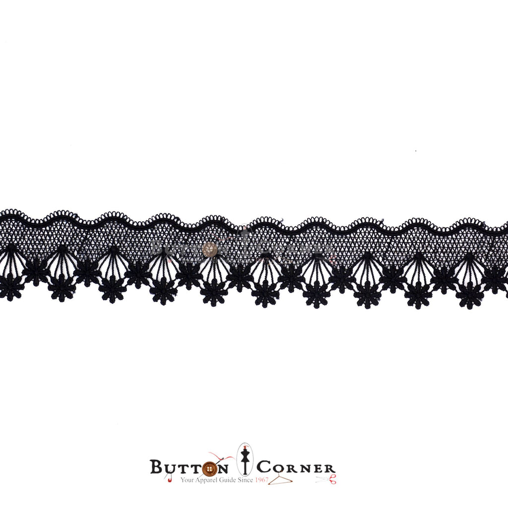 One Side Border Shuttle Lace