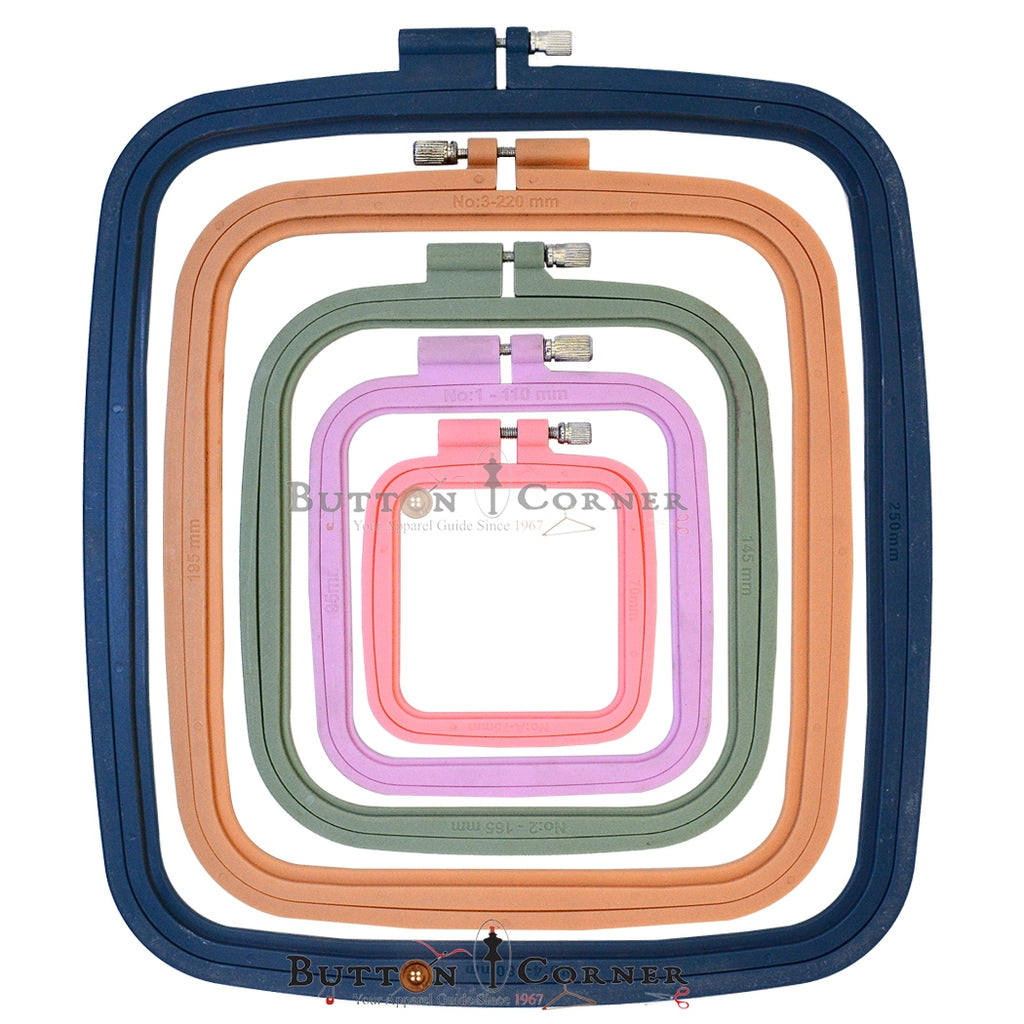 square embroidery hoop