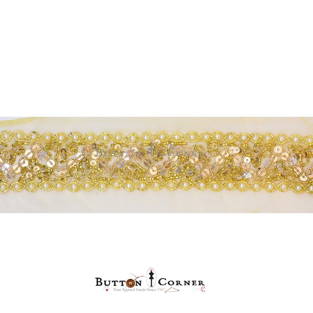 يتوهم تسلسل اللؤلؤ جوتا الدانتيل