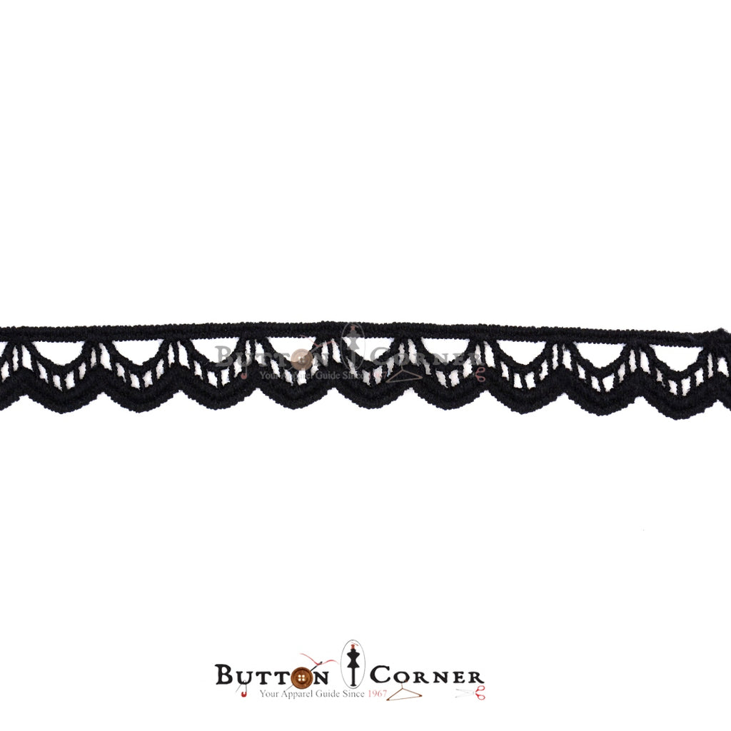 One Side Border Shuttle Lace