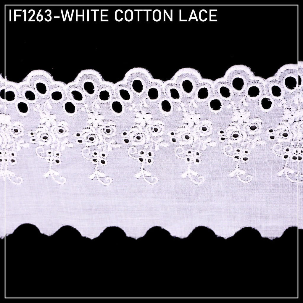Cotton One Side Border Lace