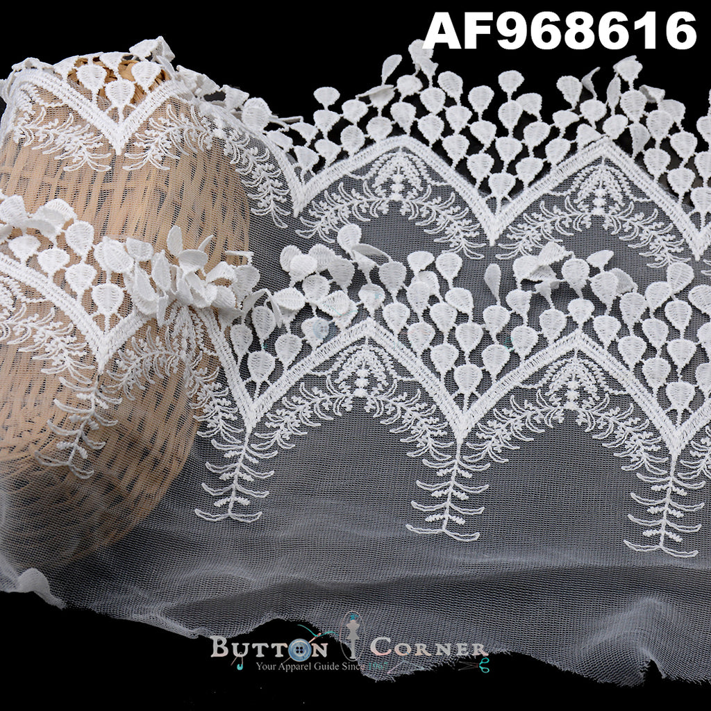 One Side Border Net Lace