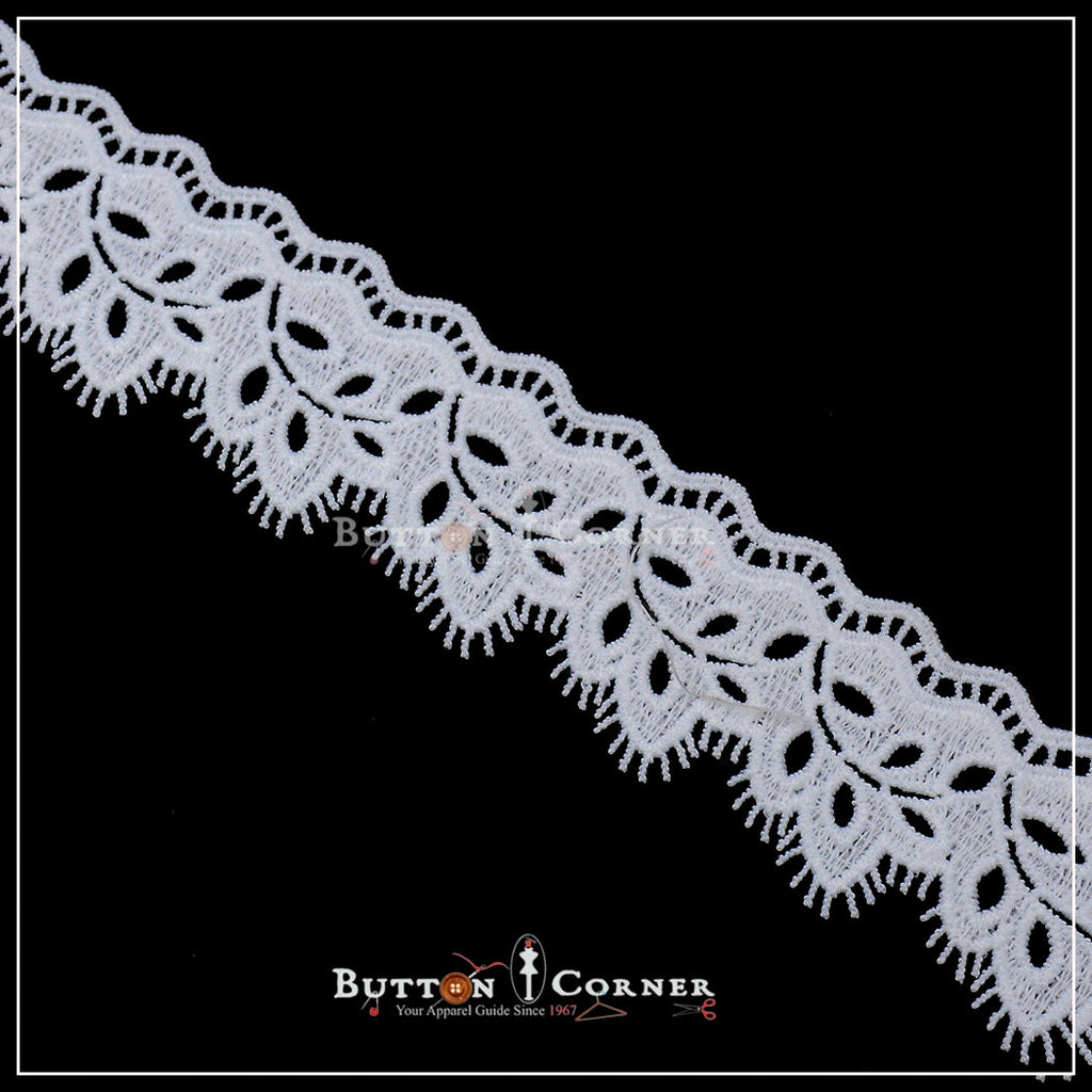 One Side Border Shuttle Lace
