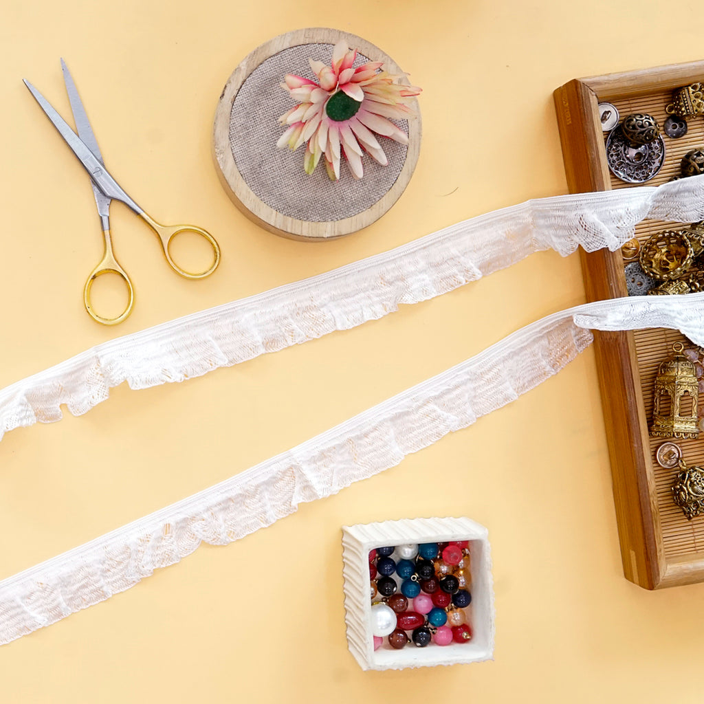 Polyester Frill Lace