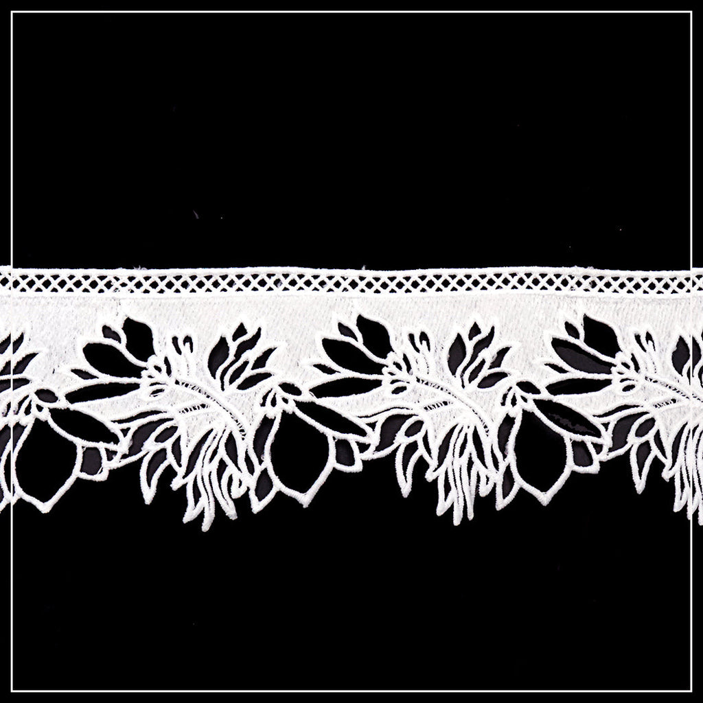One Side Border Shuttle Lace