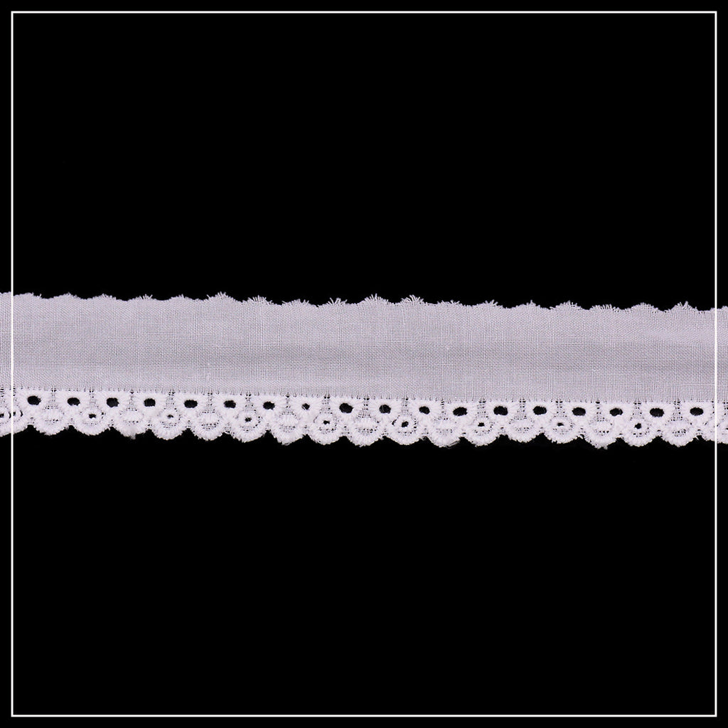 Cotton One Side Border Lace