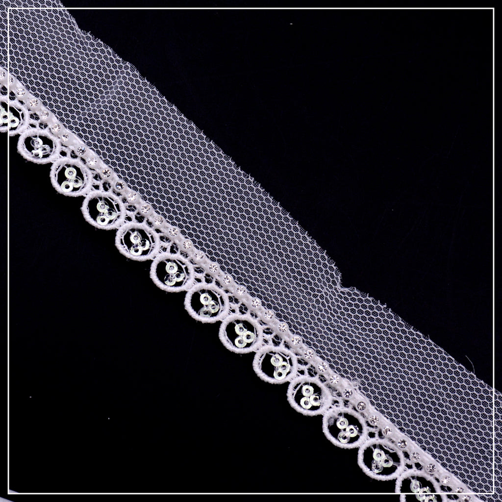 1 Side border Fancy Sequence Lace