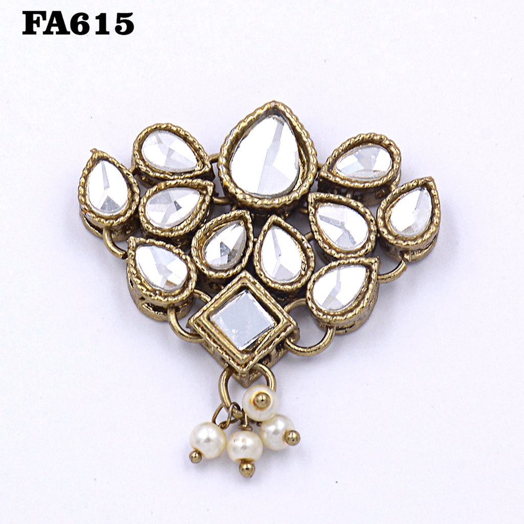 Fancy Kundan Button