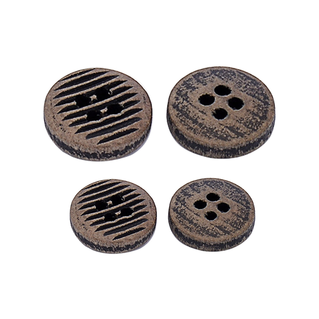 Lining 4 Hole Bamboo Button