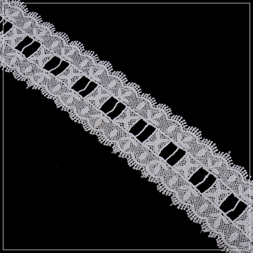 Double Side Border Shuttle Lace