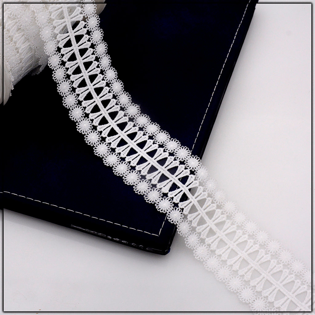 Double Side Border Shuttle Lace