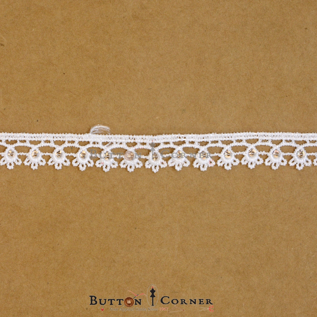 Border Shuttle Sequence Lace
