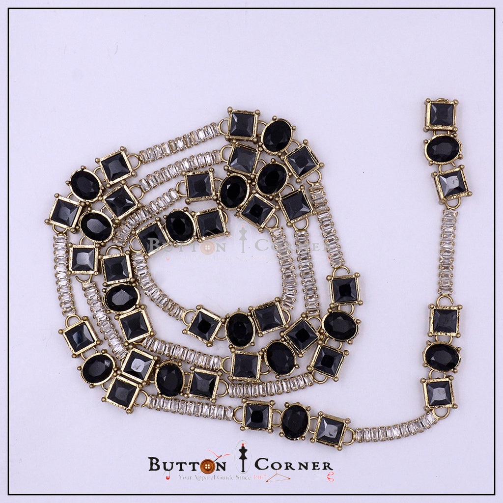 Fancy Kundan Metal Lace