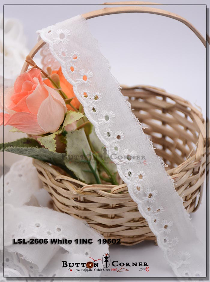 Cotton One Side Border Lace