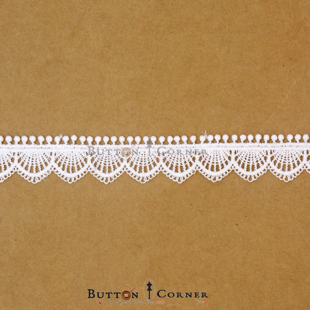 One Side Border Shuttle Lace
