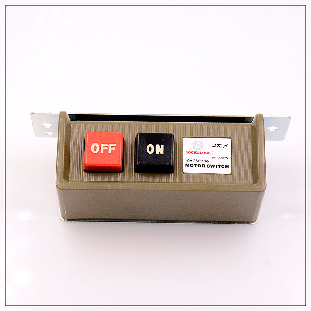 JUKI Machine Motor On & Off Switch – Button Corner