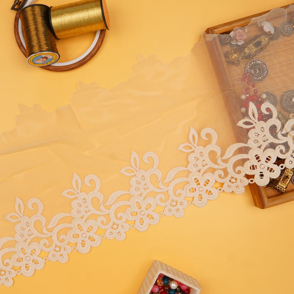 One Side Border Net Lace