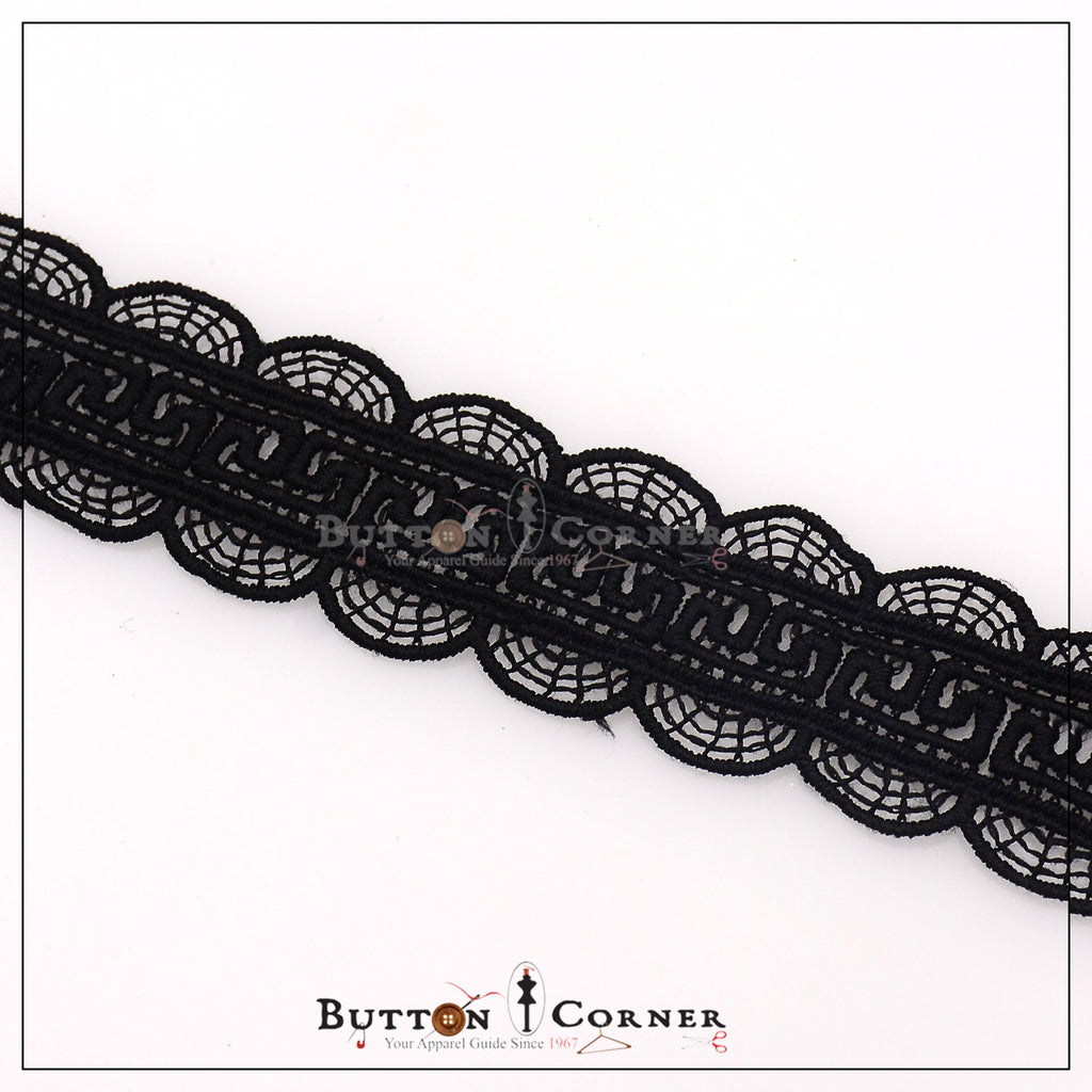 Double Side Border Shuttle Lace