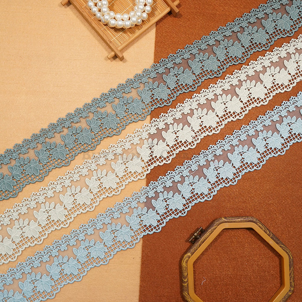 Shuttle Net Lace In Color