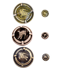 Burberry gold buttons shop