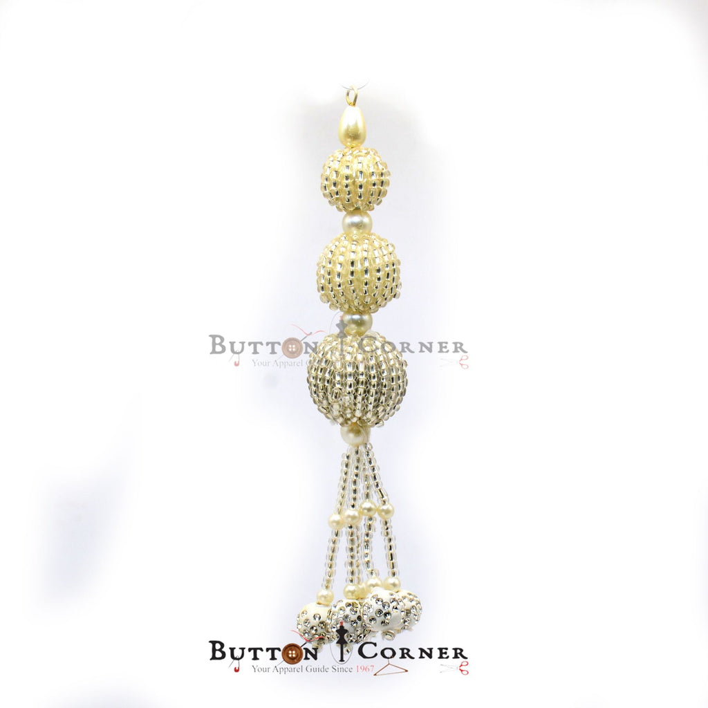 Fancy Glass Beads Pearl Tassel