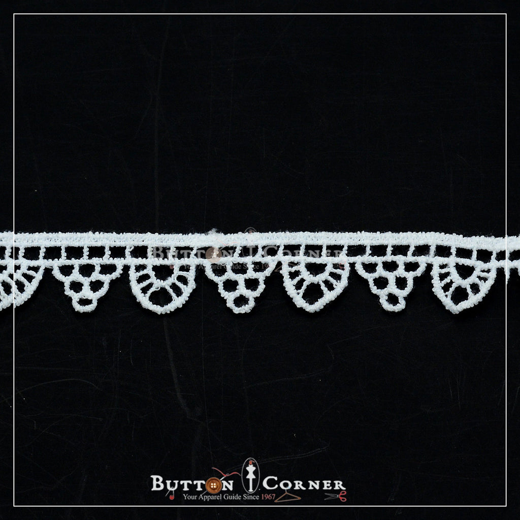 One Side Border Shuttle Lace