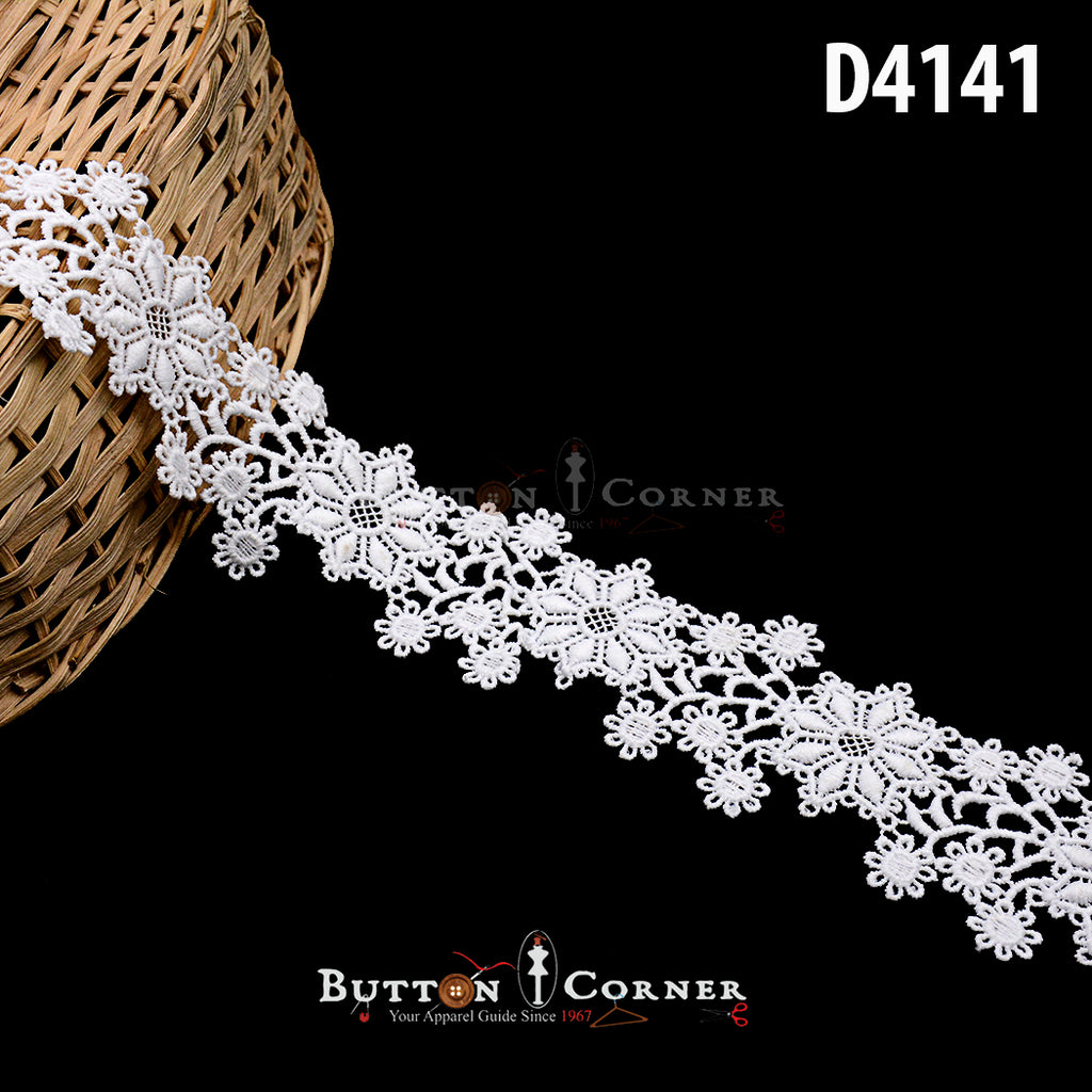 Shuttle Double Side Border Lace