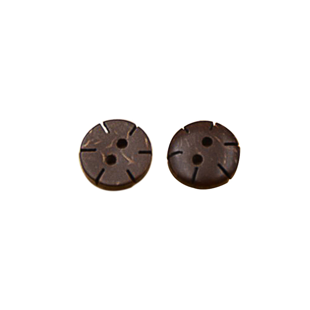 Blossom Shape 2 Hole Coconut Button