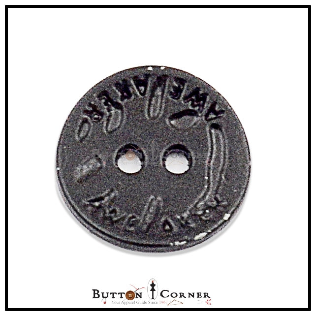 Aweaker Writing 2 Hole Shirt Button