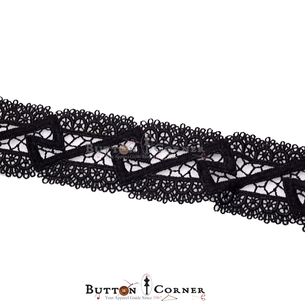 Double Side Border Shuttle Lace