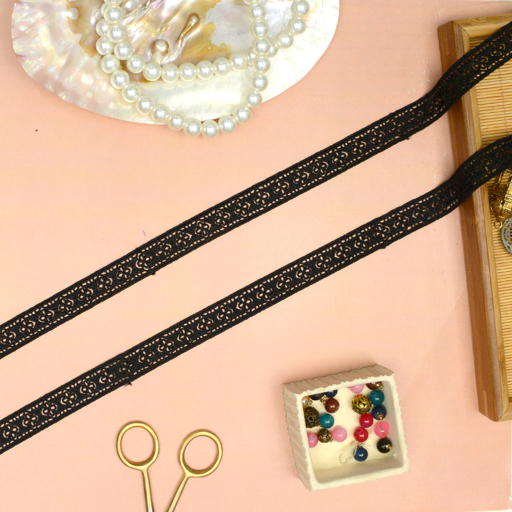 Double Side Border Shuttle Lace