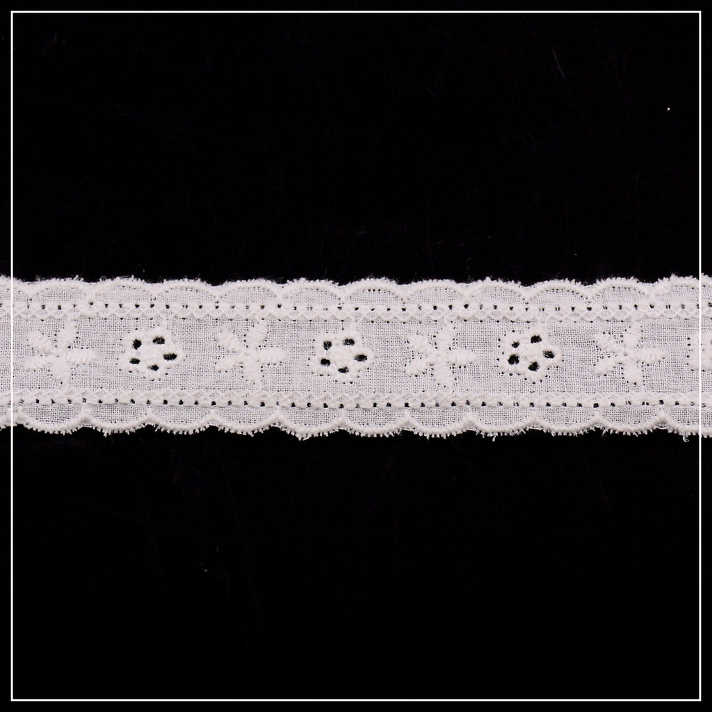 Cotton Double Side Border Lace
