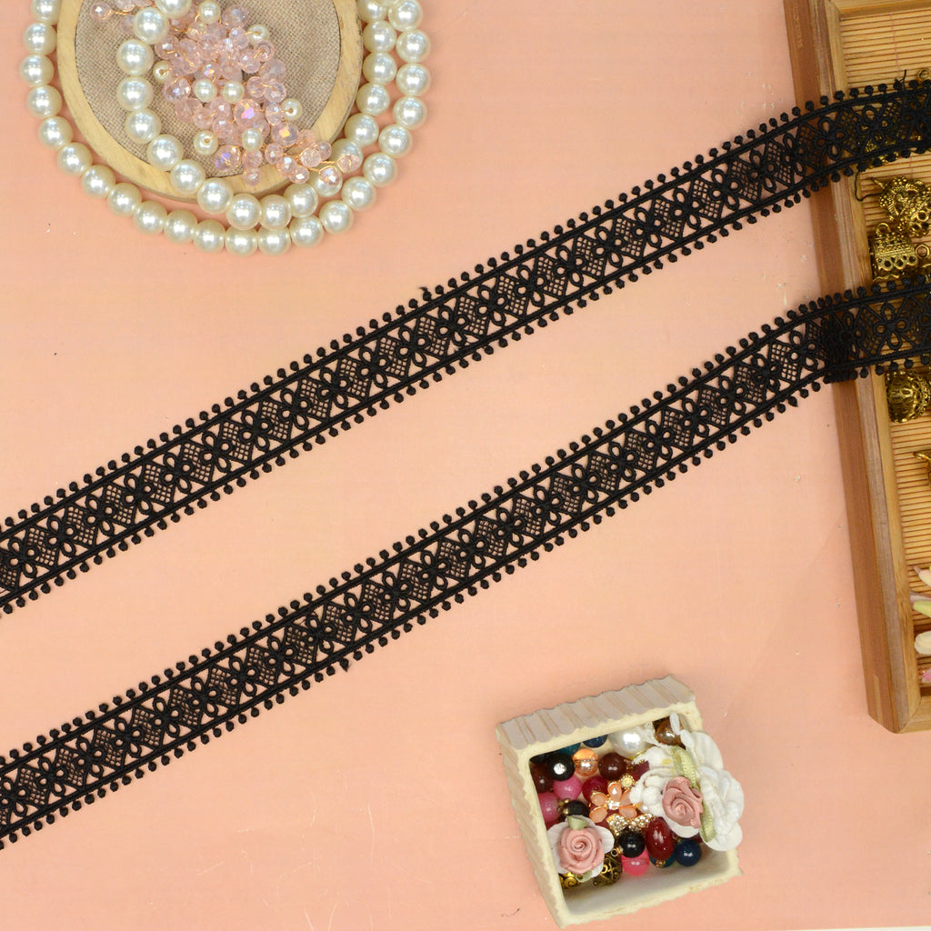 Double Side Border Shuttle Lace