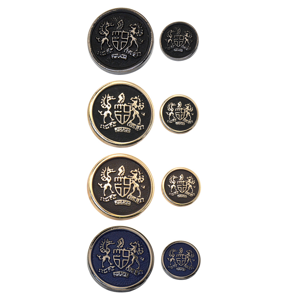 Shield Metal Suiting Button