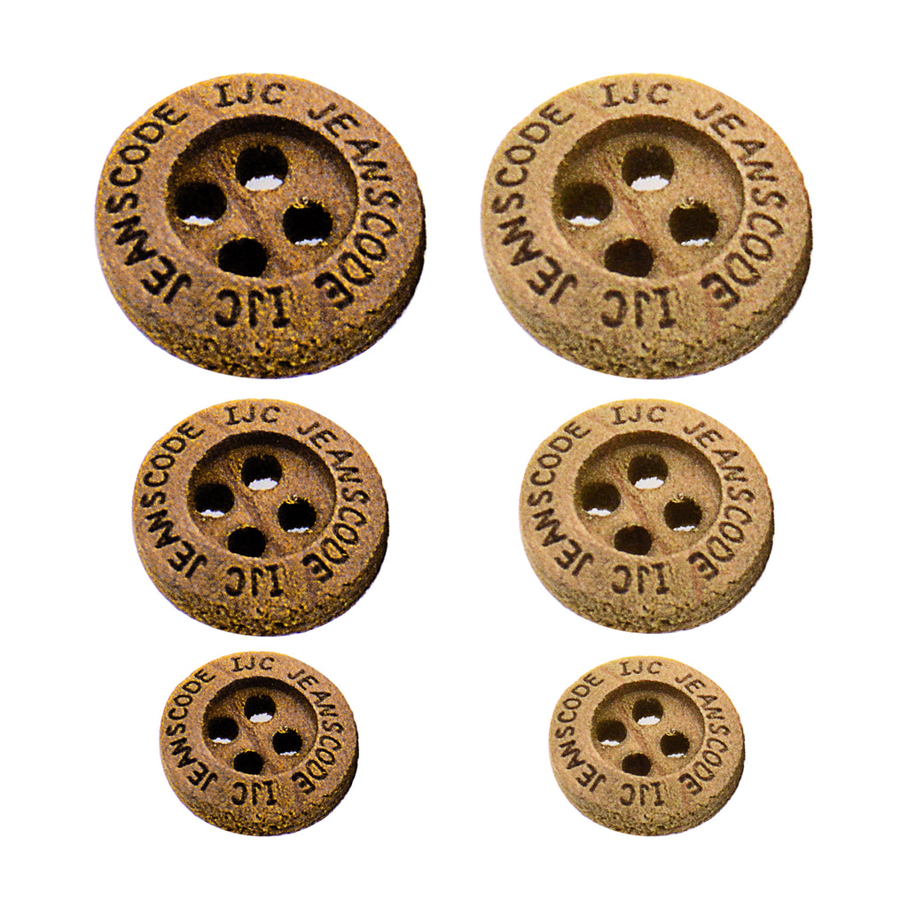 Engrave IJC 4 Hole Wooden Button