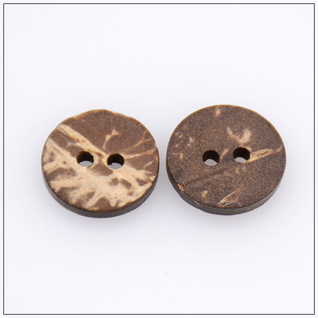 Quack Marble 2 Hole Coconut Button