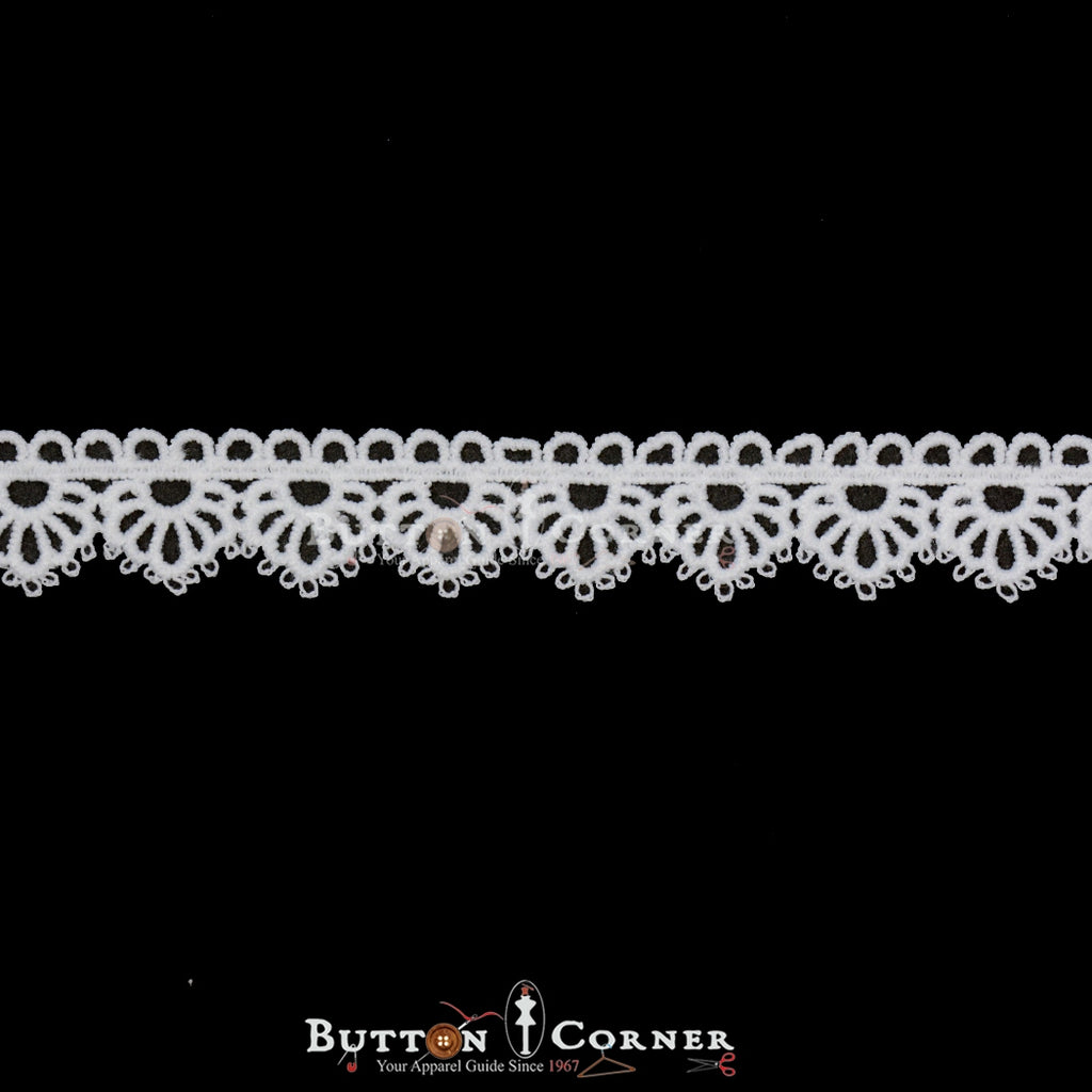 One Side Border Shuttle Lace