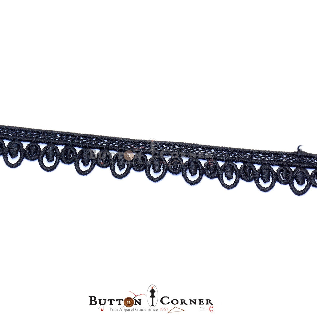 One Side Border Shuttle Lace