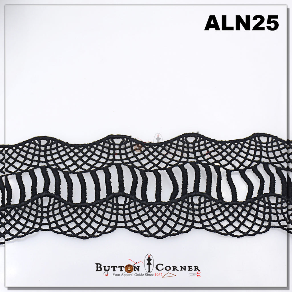 Double Side Border Shuttle Lace