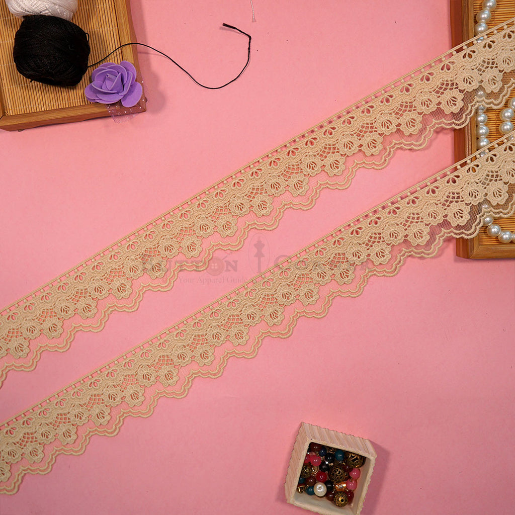 One Side Border Net Lace