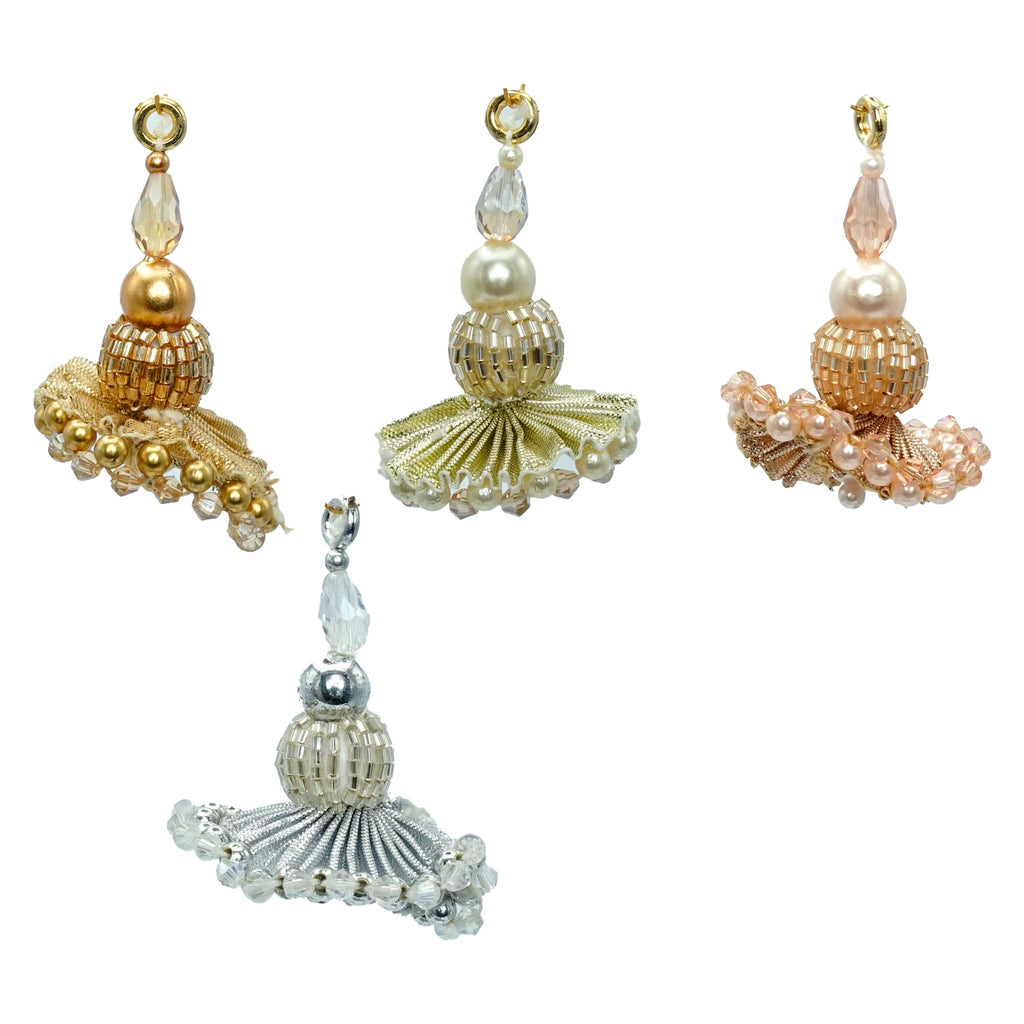 Elegant Design Gota Crystal Tassel