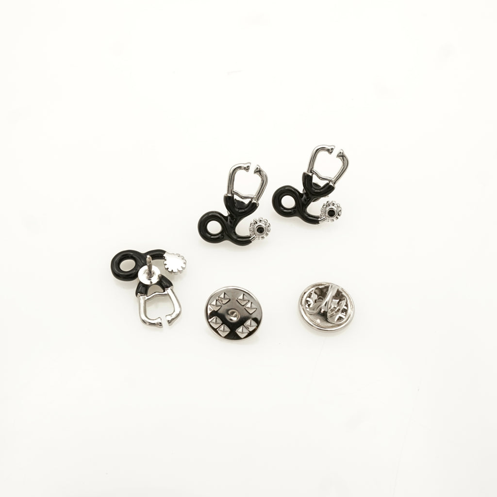Doctor Stethoscope Lapel Pin